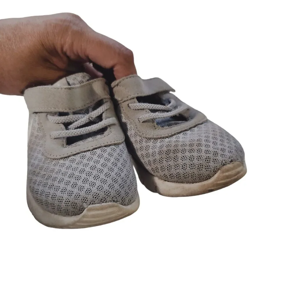 Nike Revolution Toddler Sneakers Shoes 7C, Cool Gray White Unisex